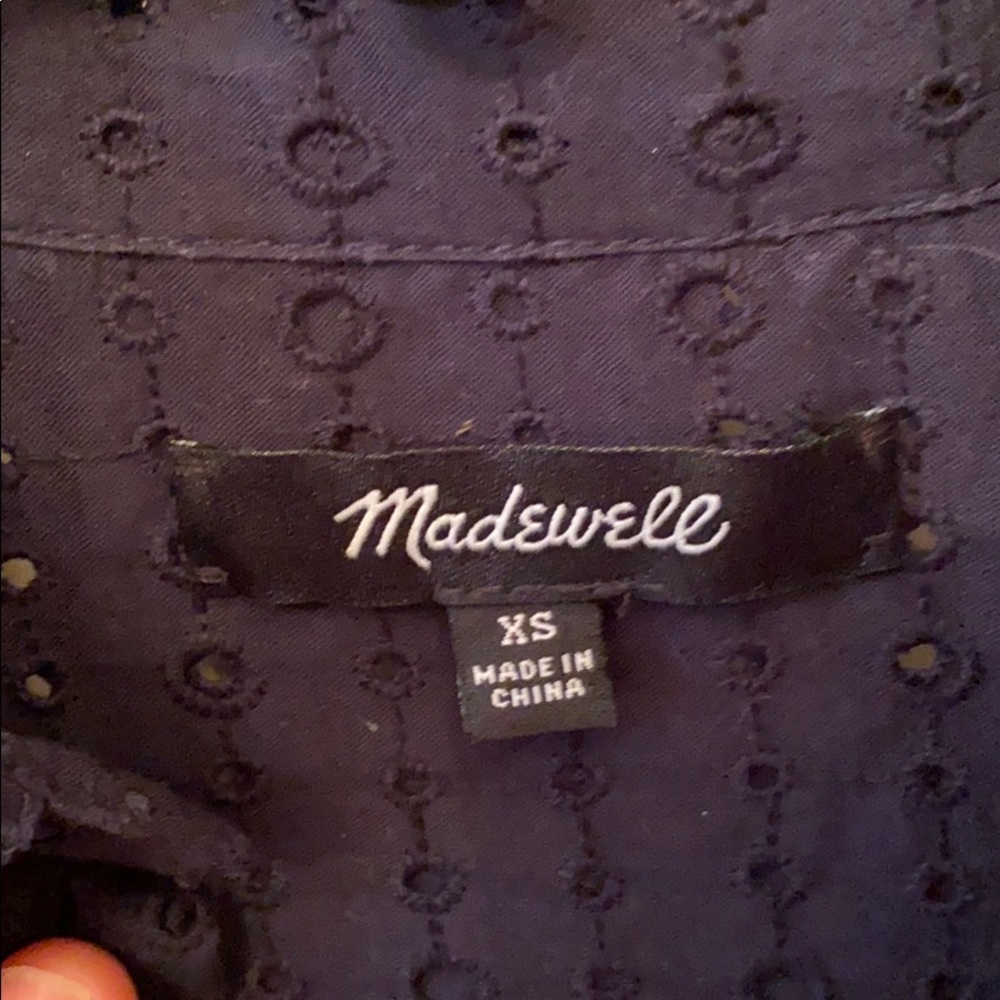 Madewell eyelet shirt - Picture 3 of 5